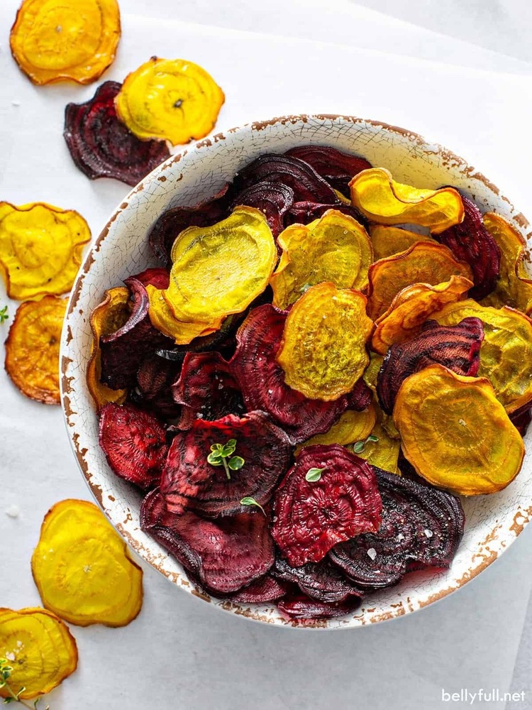 Beetroot Salted Chips - Baked Beetroot Snack In Convenient Bottle | Salty Flavor, 24-month Shelf Life, Ideal For Healthy Snacking And Parties