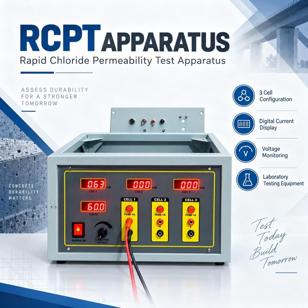 Rapid Chloride Permeability Tester