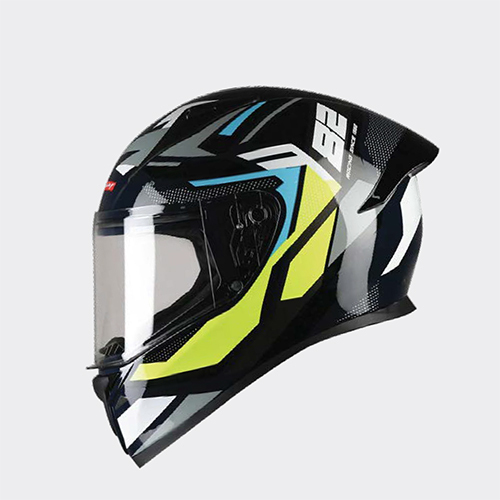 FF300020DF Titan Series Blue and Yellow Helmet