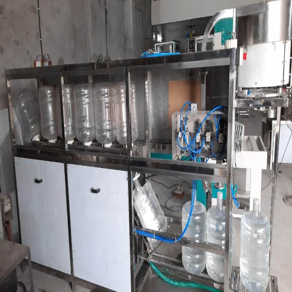 20 Ltr Water Jar Rinsing Filling and Capping Machine