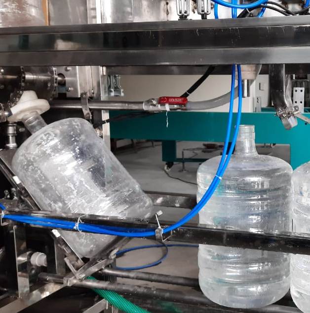 20 Ltr Water Jar Rinsing Filling and Capping Machine