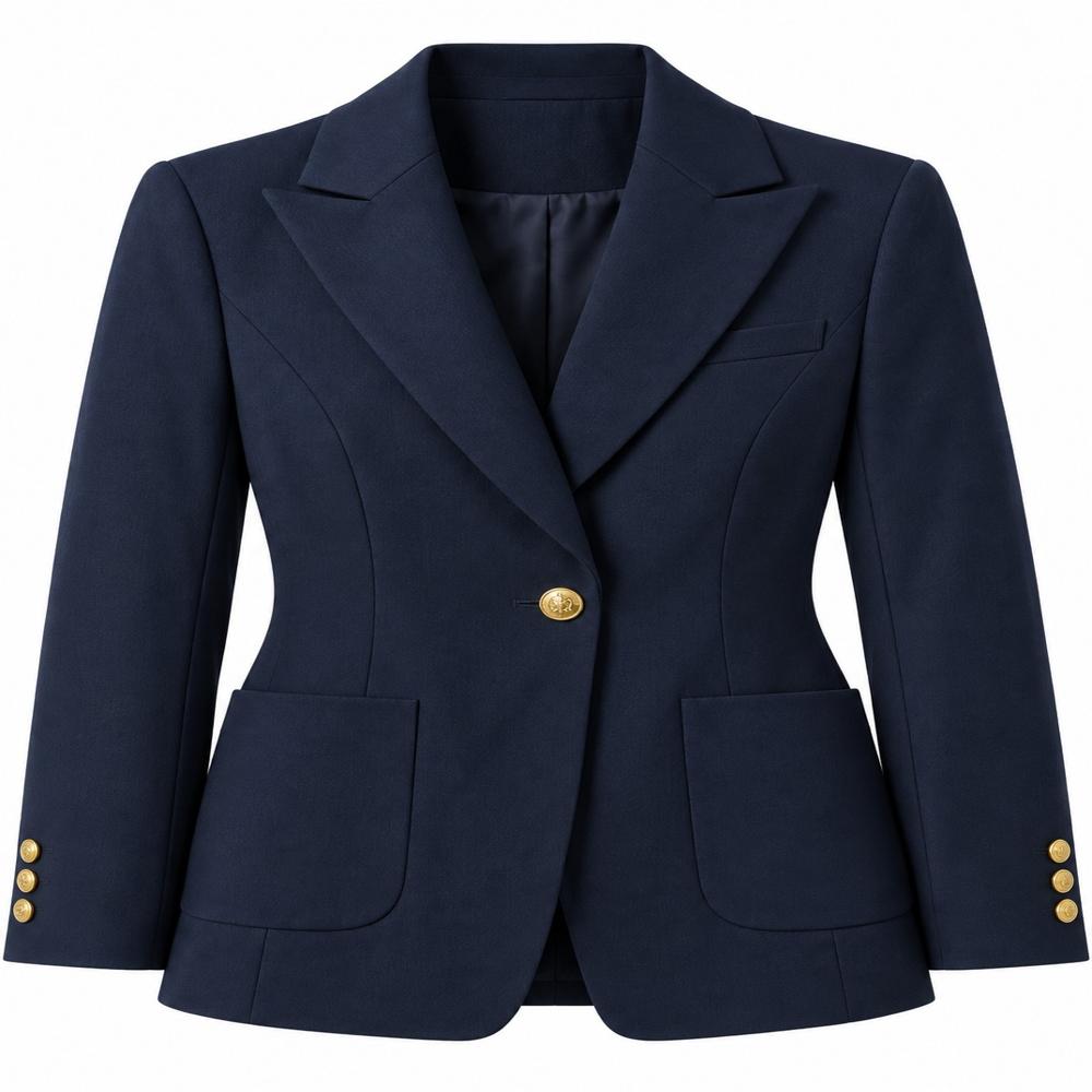 Export Surplus Formal Women Blazer - Bust Size: 18 Inch (In)