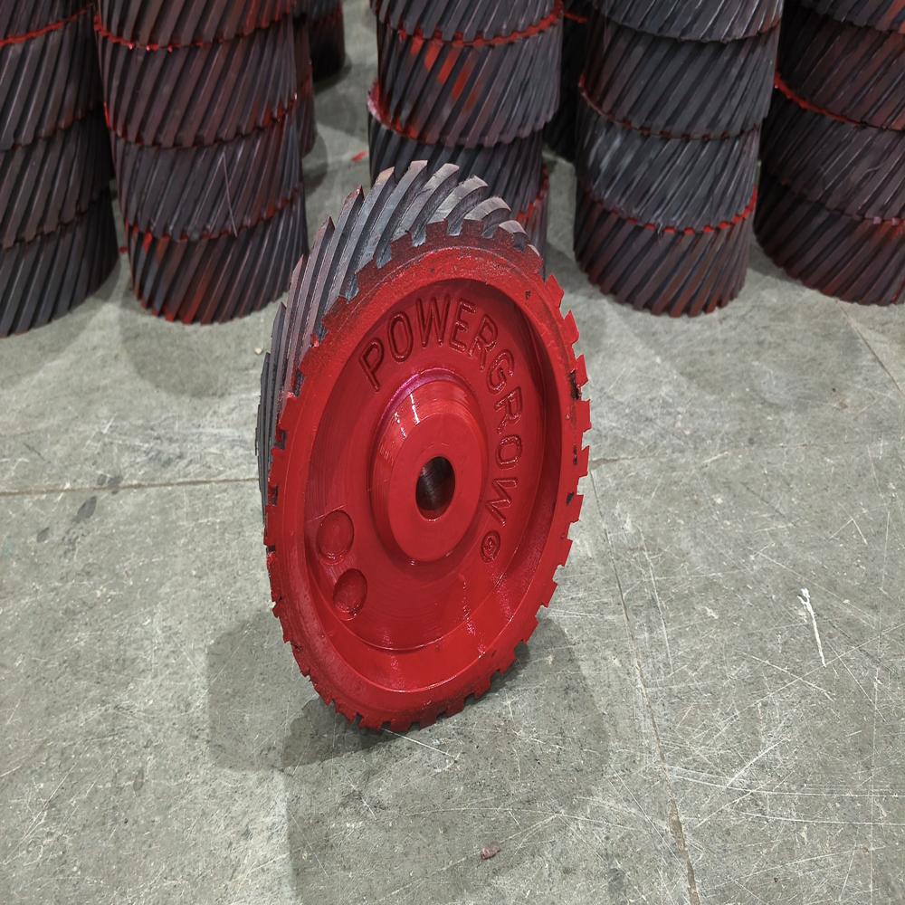 Solid Rubber Wheel - Material: Aluminium