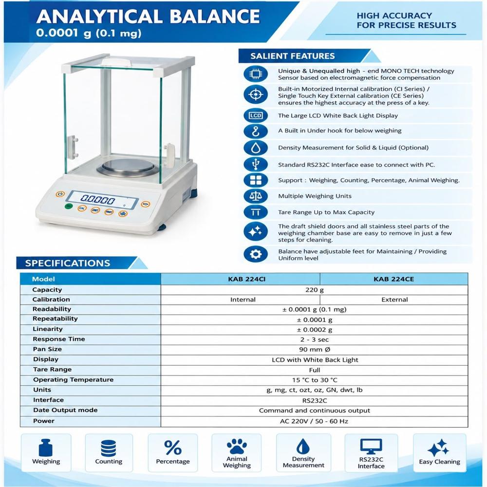 High Precision Balance 0.001g