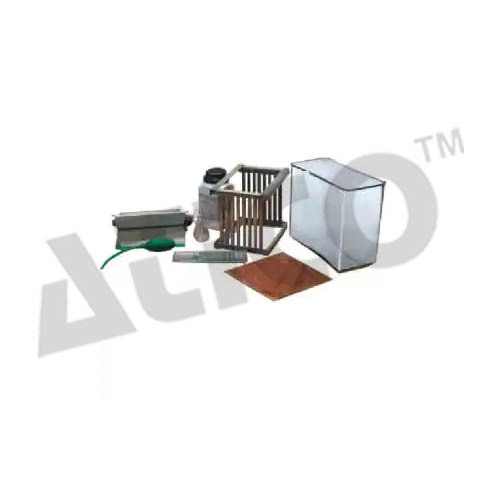 Thin Layer Chromatography Apparatus - Aluminium and Electroplated Brass, 20x20cm and 20x10cm Plates Set, Precise Temperature Monitoring and Corrosion Resistance