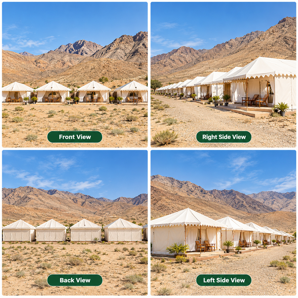 Camping tent rental