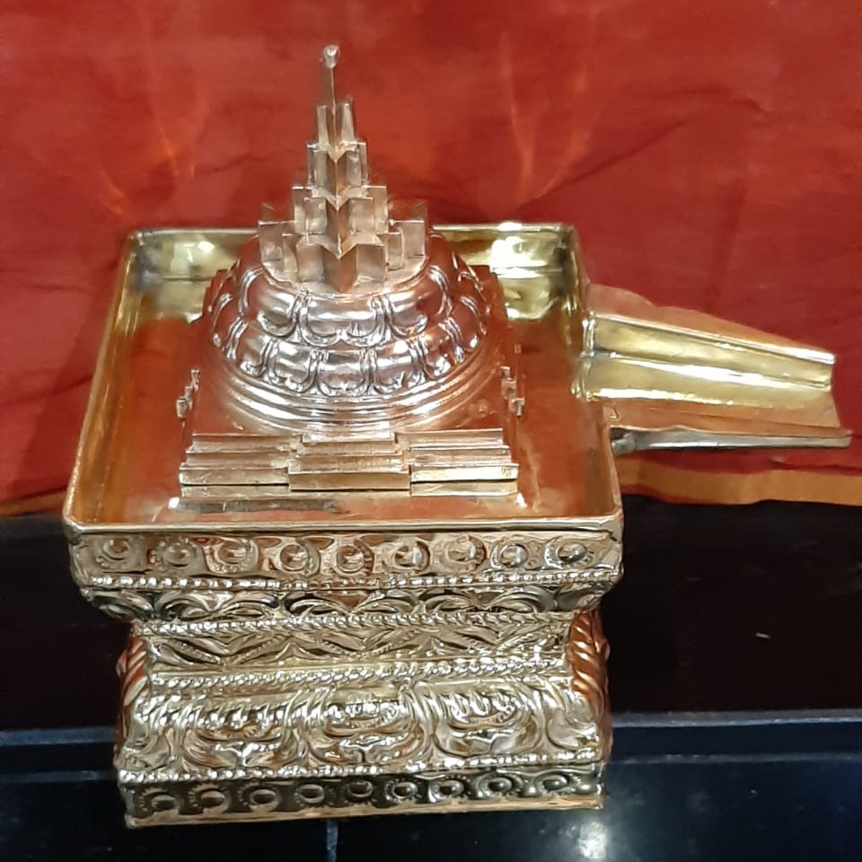 Brass Maha Meru Yantra