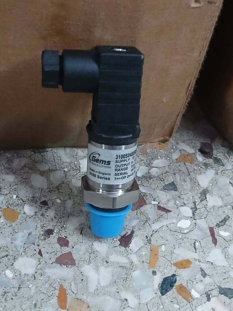 GEMS Pressure Transmitter Part No 3100S0400S05B000 Range 0 TO 400 Bar