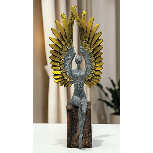 14 x 2.5 x 2.5 inch Angle Showpiece