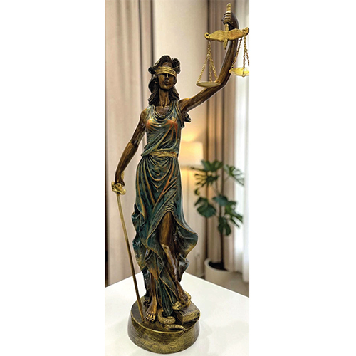 32 x 8 x 8 inch Lady Justice Statue