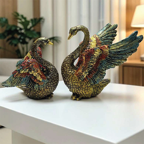 7 x 7 x 3 inch Duck Showpiece