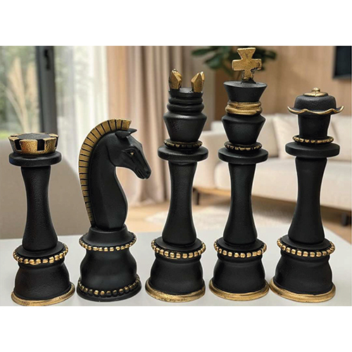 Chess Set Of 5Pcs Showpiece