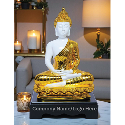 Gb-105 Buddha Showpiece - Size: 12.5 X 7.5 X 5.5