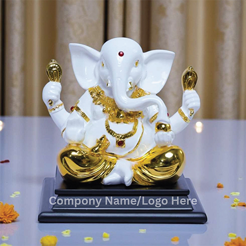 Rk-405 Radha Ganesh Ji Showpiece - Size: 6 X 5.5 X 4.5