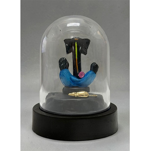Pr-967 Glass Car Dashboard Idols - Size: 4 X 3 X 3