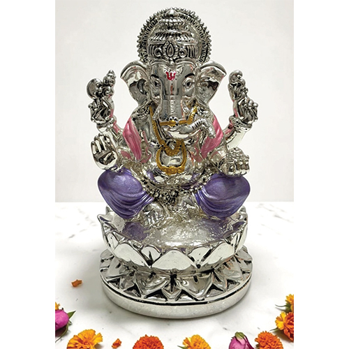 Kamal Ganesh Ji Metalising Idols