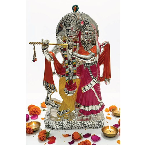 Radha Krishan Metalising Idols