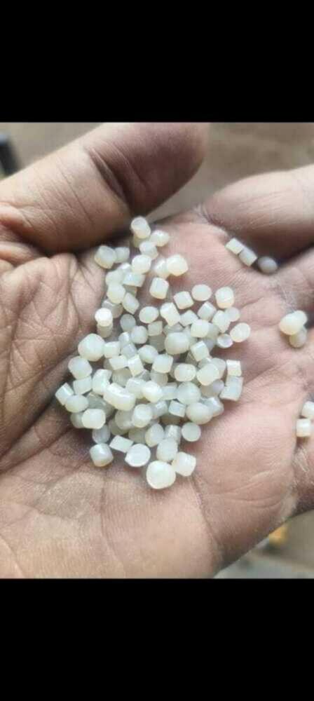 White Delrin Plastic Granules