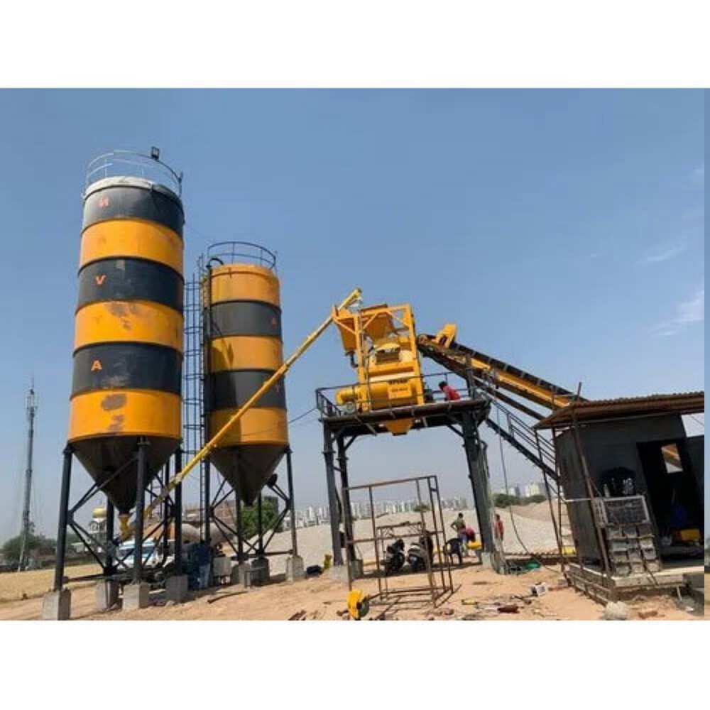 Fully Automatic Pan Mixer Concrete Batching Plant