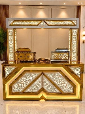 Catering Steal Counter - Product Type: Party Decoration