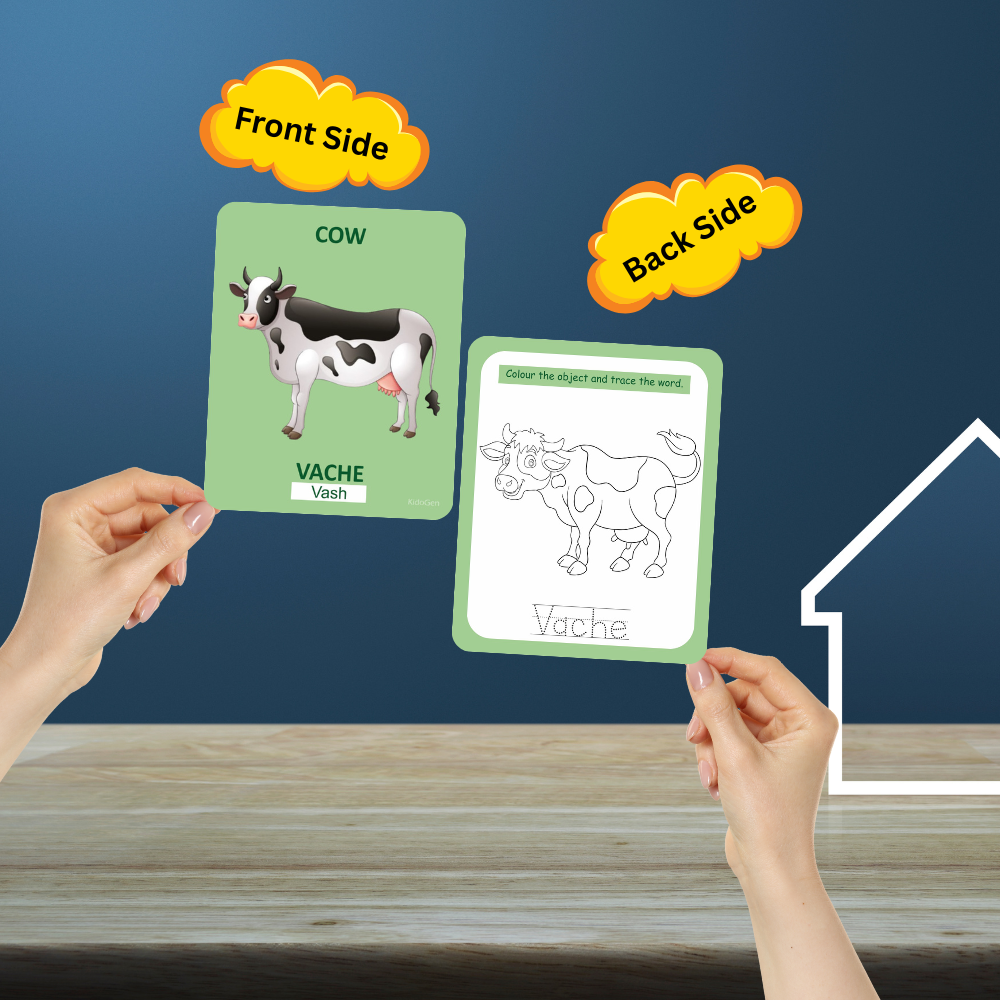 French Flashcards - Binding: Cards
