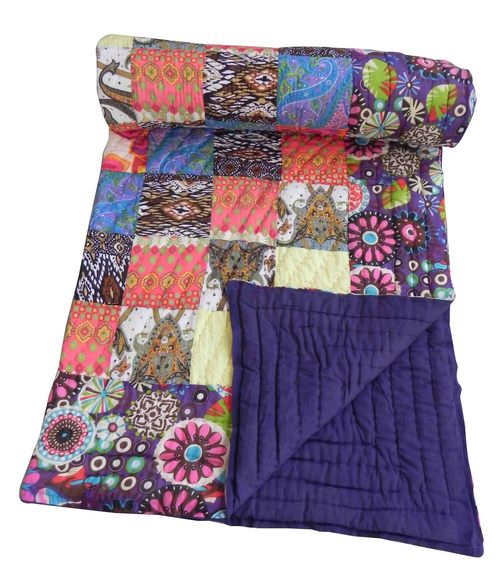 जयपुरी पैच वर्क रजाई