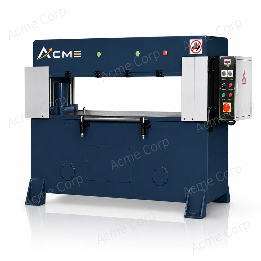 Hydraulic Beam Cutting Press (40 Ton) - Clicker Machine - Capacity: 40 Ton