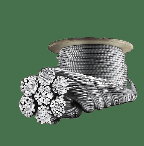 GI Wire Rope (1x19, 7x19, 7x7)