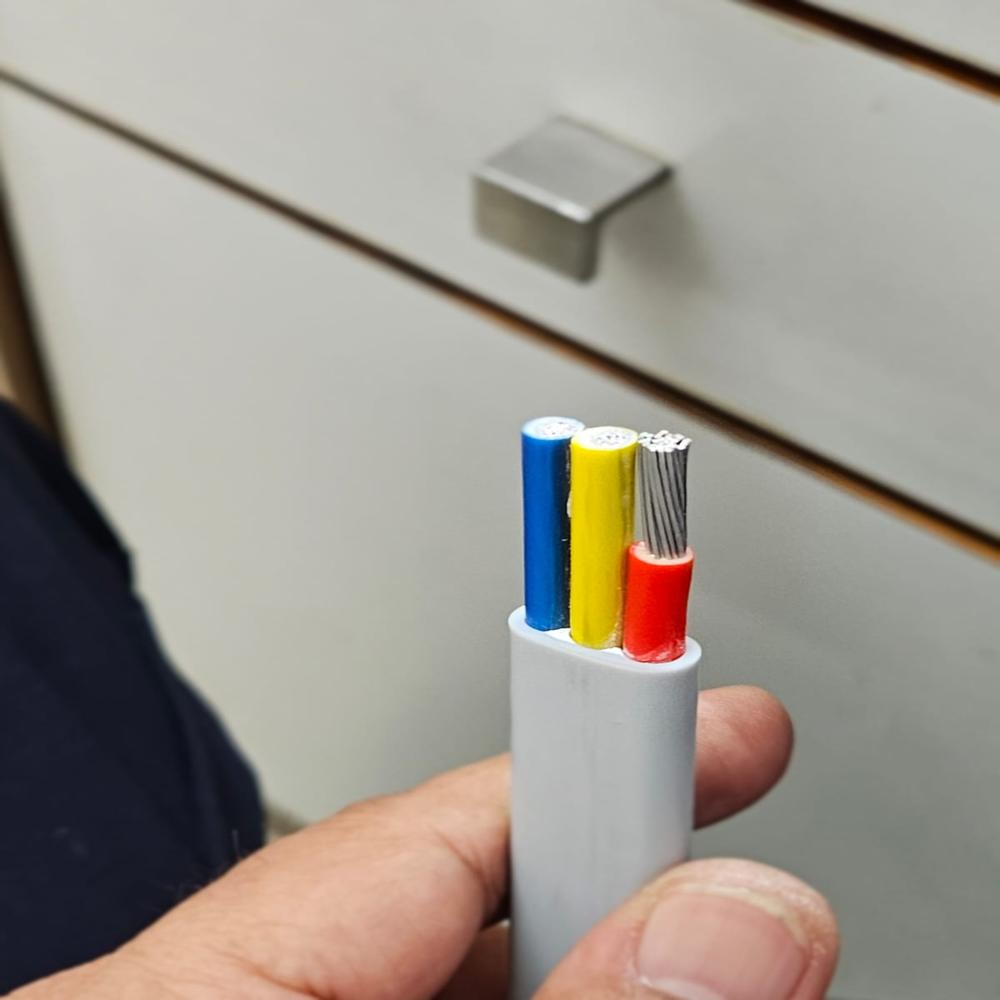 3 core Aluminium Submersible Flat Cable