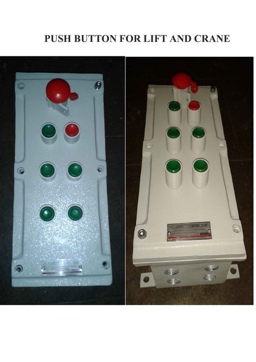 Flameproof Push Button