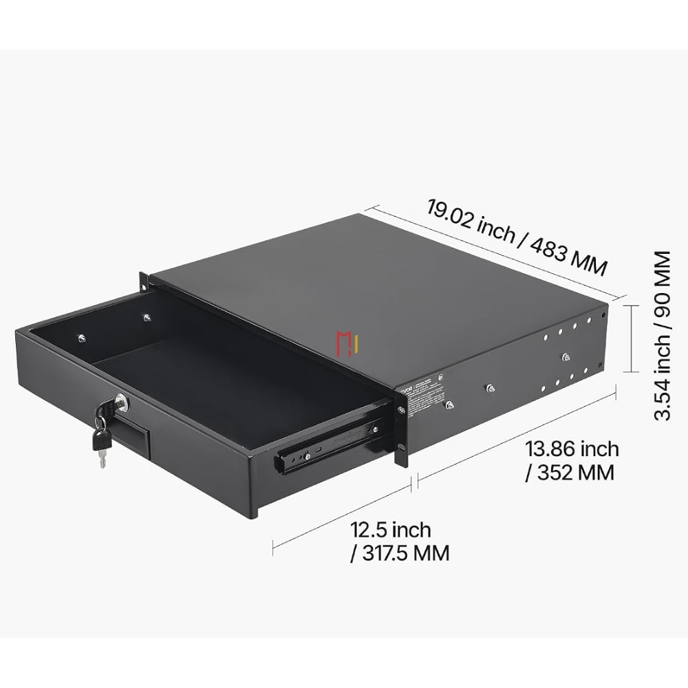 1U Rack Mount Drawer