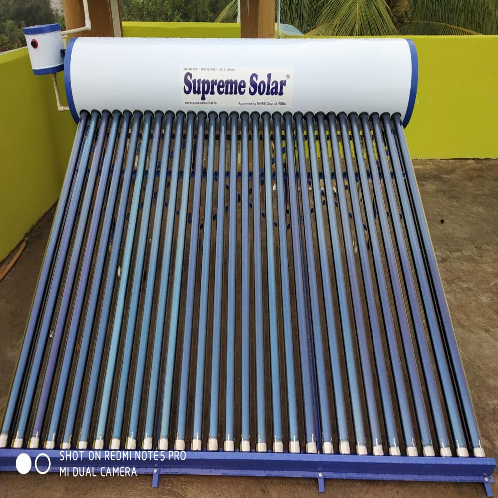 Manifold type solar Water heater
