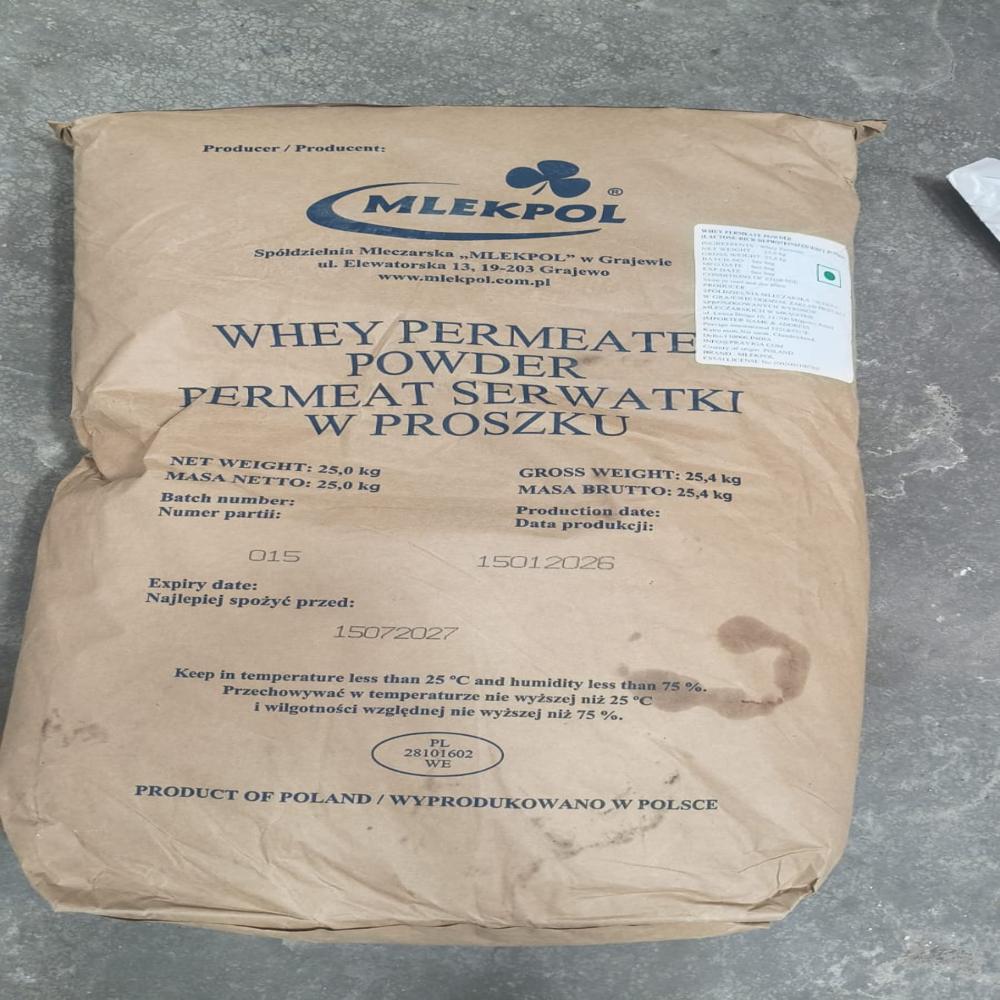 Mlekpol Whey Permeate Powder - Best Before: Use Within 12 Months Of Production Months