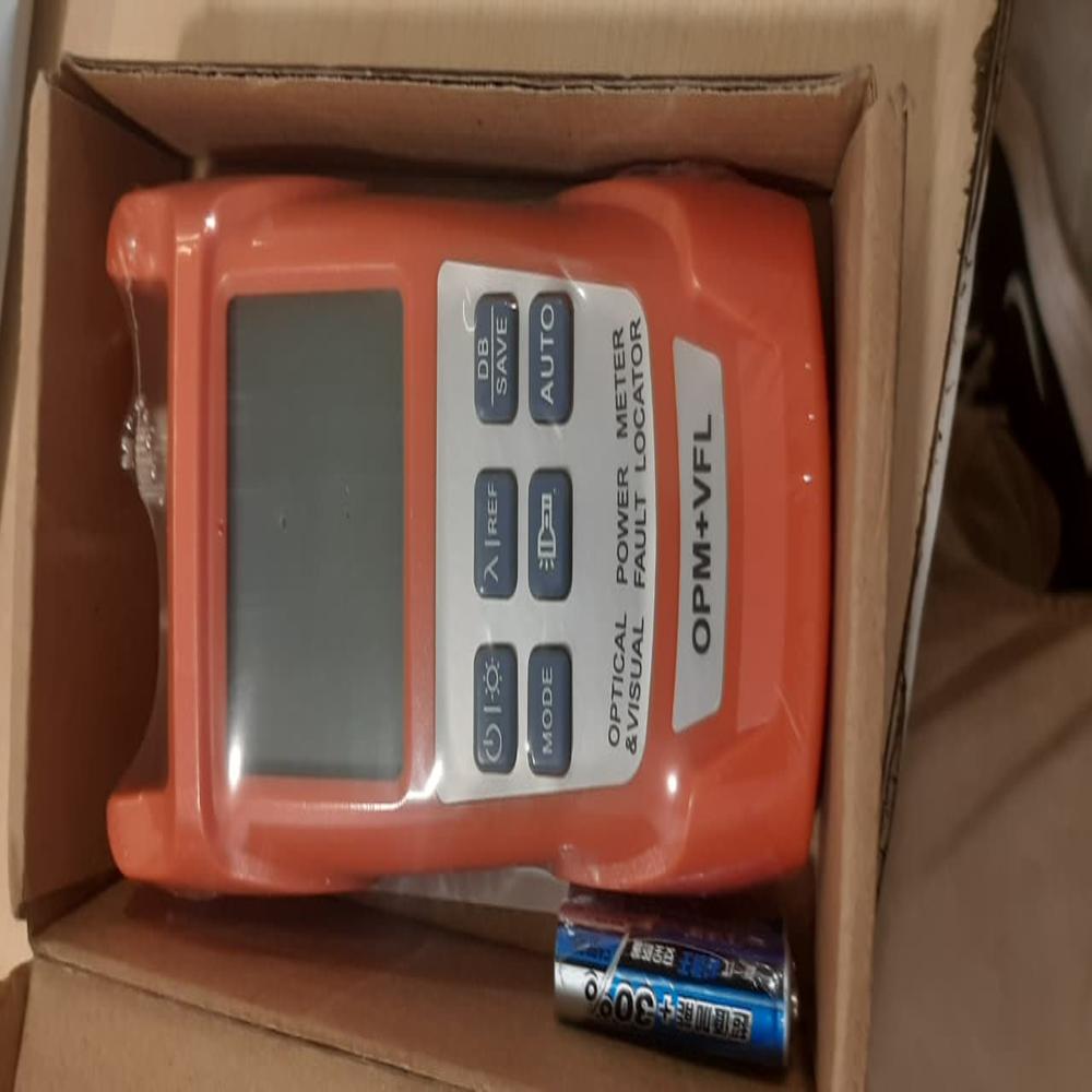 Optical Power Meter With Vfl Fbopd-15. - Color: Orange