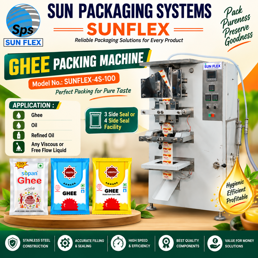 Ghee Pouch Packing Machine - Automatic Grade: Automatic
