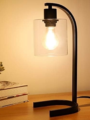 Iron study lamp