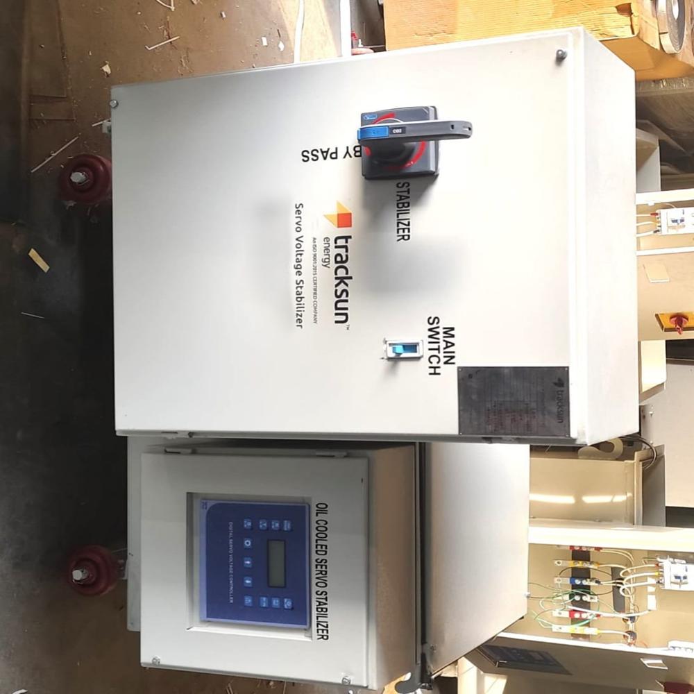 125 Kva Oil Cooled Servo Voltage Stabilizer