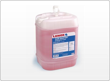 Lenox Saw Master Band Saw Fluid - 1 Gallon Synthetic Coolant, White Color for Enhanced Lubrication and Cooling Efficiency