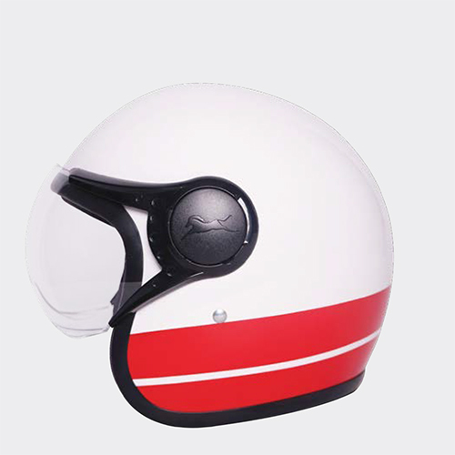 K63007508F Meteor Red Gloss Jupiter 110 Helmet