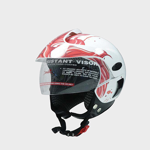 N53227200KRF White and Pink Kids Helmet