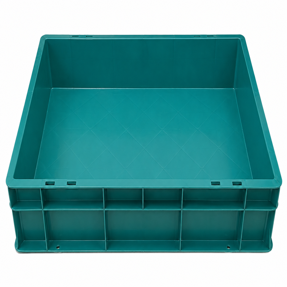 Industrial Storage Plastic Crate - Dimension (L*W*H): 600*400*120 Millimeter (Mm)