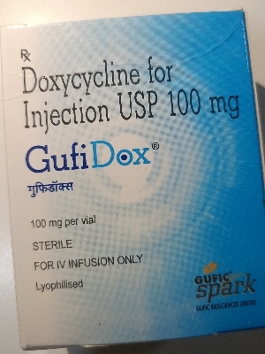 Gufidox 100Mg Inj - Brand Name: Gufic