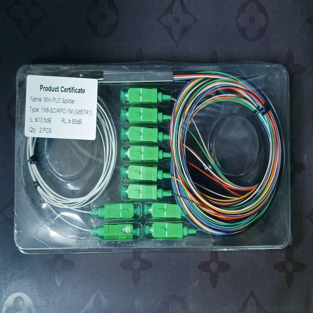 Scapc Connector 1X8 Plc Splitter Tube Type - Application: Telecommunication Commercial And Industrial