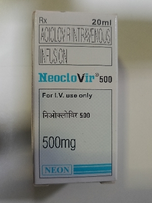 Neoclovir 500Mg Inj - Dosage Form: Single