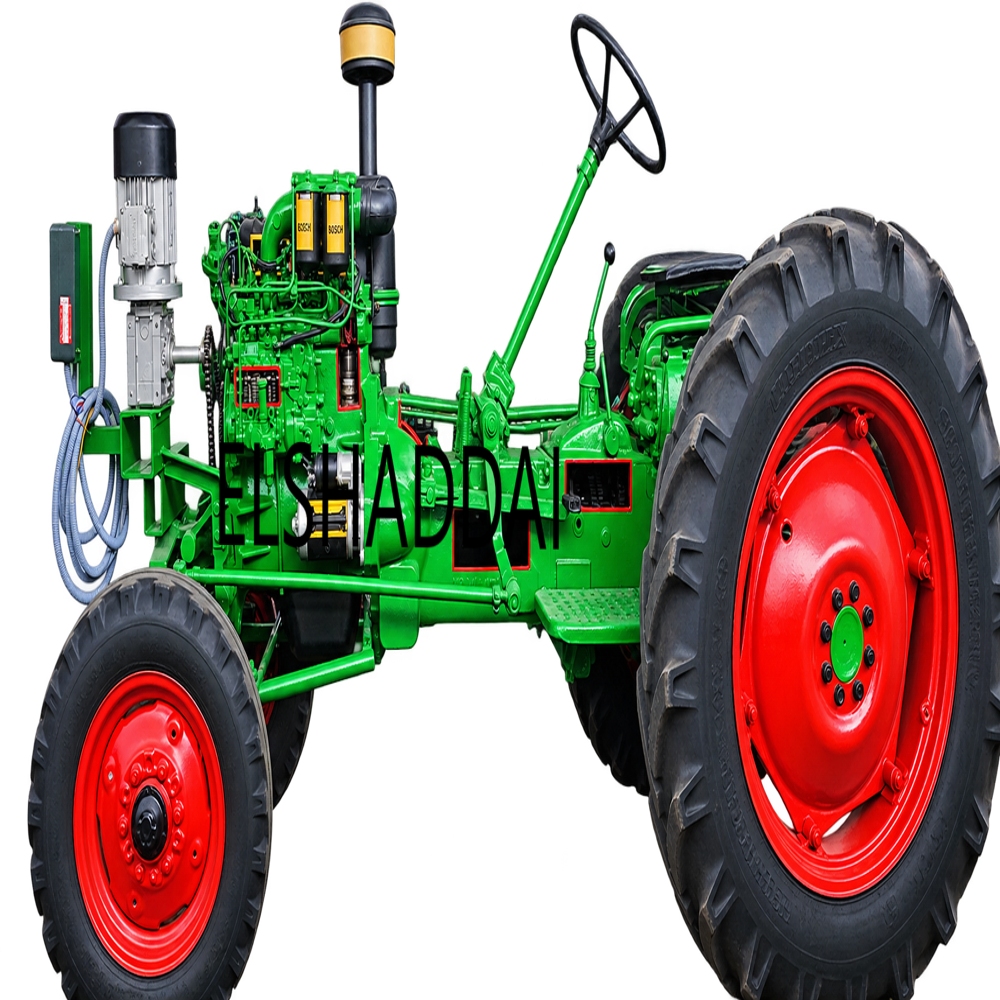 CUT MODEL OF TRACTOR