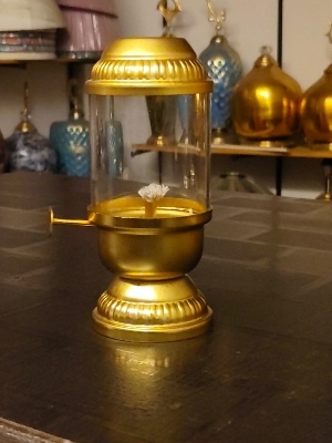 Iron akhand lamp
