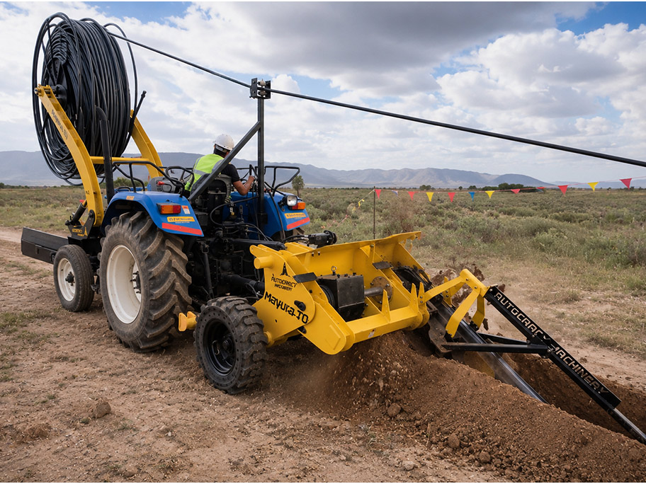 Tractor Mounted Trencher | Mayura TO
