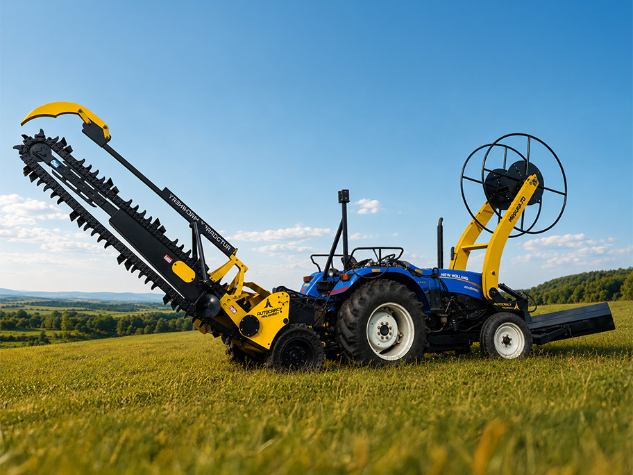 Tractor Mounted Trencher | Mayura TO