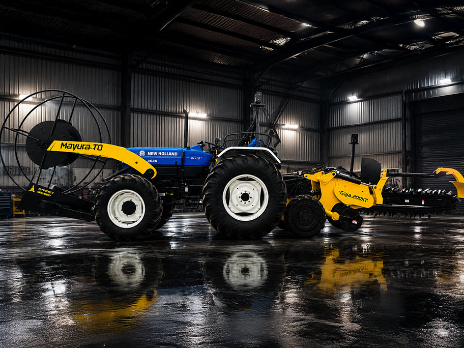 Tractor Mounted Trencher | Mayura TO