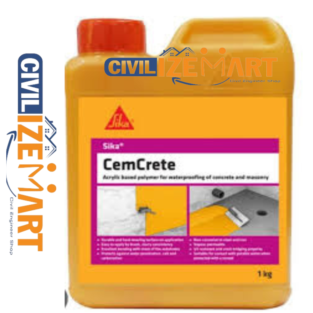 Sika Cemcrete Waterproofing Chemical - Chemical Name: Acrylic Polymer And Special Additives